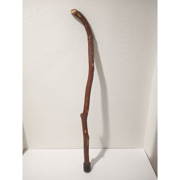 Vintage 32" Handmade Manzanita Wood Gnarled Two Tone Walking Stick Cane - Picture 2 of 10